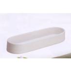  Shigaraki . белый коврик маленький штамп водное сооружение 16 номер 