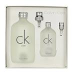 * бесплатная доставка!![Calvin Klein] набор комплект * Calvin Klein CK-ONE CK One o-doto трещина EDT 200ml+50ml*