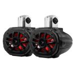 2Way 600W 6x9インチ ウェイクタワー 防水マリンスピーカー LED付き