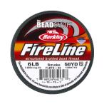 ファイアーライン fireline  白 / スモーク ( 50yd 45m )  6LB / 4LB 【 BEADSMITH 】