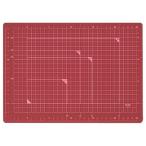  плюс разрезной коврик < цвет модель двусторонний использование > CS-A4[A4 размер ][ красный ]