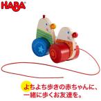 旧商品　HABA ハバ プルトーイ・よちよちたまご HA304318 ベビー 赤ちゃん 知育玩具 おもちゃ 0歳 1歳 2歳 出産祝い 押し車 ウォーカー