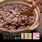 プロテイン雑穀 国産 雑穀米 タンパク質  300g×1袋 選べる2種 たんぱく質たっぷり メール便