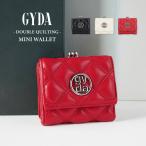 GYDA ジェイダ 財布 レディース がま口財布 ミニ財布 三つ折り ブランド DOUBLE QUILTING 2025AW