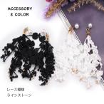 Yahoo! Yahoo!ショッピング(ヤフー ショッピング)ピアス　ラインスートン　パール　レース柄　長い　レディース　パーティー　37001