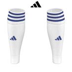 スリーブソックス アディダス サッカー TEAM SLEEVE 23 チーム カスタム 3本線 靴下 ストッキング HT6546-WHTTRB adidas -メール便02-
