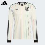 ウェア サッカー ユニフォーム アディダス 日本代表 2026 W杯 アウェイ レプリカ 長袖 ユニフォーム ロングスリーブ ネームなし ホワイト NCX60-JZ9697 adidas