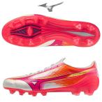 サッカー スパイク ミズノ アルファ 3 ジャパン MIZUNO α III JAPAN ブレイジングフレア シューズ ALPHA フットボール 固定式 P1GA266064 mizuno