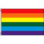 アメリカンフラッグ レインボーフラッグ2×3ft（60×90cm） メール便可 Rainbow Flag rainbow2-3