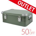 半額 【限定SALE】DELTA/MT Extreme X 39アルミコンテナ [ ダークグリーン ] スタッグ可能アルミ収納ボックス SB-E39G