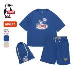 CHUMS チャムス チャムスホームチラックスウェアセット CH11-2551 ルームウェア パジャマ 半袖Tシャツ ショートパンツ 短パン 上下セット 2025 春夏