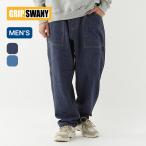 GRIP SWANY デニムライクパンツルーズフィット（yahoo）