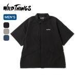 WILD THINGS Wild Things ila палочка нейлон denali рубашка WT26035AD ELASTIC NYLON DENALI SHIRT мужской рубашка с коротким рукавом tops 2026 весна лето 