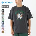 Columbia Colombia little Bear блокировка графика Short рукав футболка унисекс PG4858 Little Bear Rock Graphic S/S Tee tops 2026 весна лето 