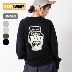GRIP SWANY рукоятка Swany GSazma вырез лодочкой GSMCT-133 GS AZUMA CREW NECK верх стрейнер длинный рукав длинный рукав Logo принт 2026 весна лето 