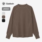 GOLDWIN goldwyn Flat WF верх GL46335 Flat WF Top tops cut and sewn вырез лодочкой длинный рукав вафля ткань основа re year путешествие 2026 осень-зима 