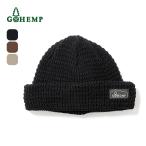 GOHEMPgo-hemp вафля Beanie GHG0270LOW мужской женский унисекс шляпа вязаная шапка вязаная шапка 2025 осень-зима 