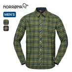 NORRONA ノローナ タモック ウールシャツ メンズ 1206-19 シャツ チェックシャツ ロングスリーブ 長袖