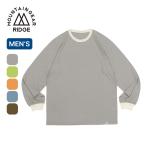 RIDGE MOUNTAIN GEAR リッジマウンテンギア アンワインドメリノTEEロングスリーブ メンズ 長袖 ロングスリーブ Tシャツ ロンT 2025 春夏