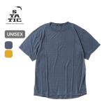 STATIC スタティック オールエレベーションS/Sシャツ メンズ 35213 ALL ELEVATION S/S SHIRTS M s Tシャツ 半袖 ベースレイヤー ハイキング 登山 2025 春夏