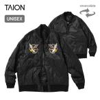 ショッピングスカジャン TAION タイオン ジャパンスペシャルリバーシブルスカジャンダウンジャケット TAION-JK04JS-N1 メンズ レディース ダウンジャケット 防寒 旅行 2025 秋冬