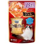Yahoo! Yahoo!ショッピング(ヤフー ショッピング)ユニチャーム 三ツ星グルメパウチ ジュレ 15歳から まぐろ・かつおにしらす・かにかま添え 35g
