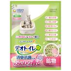 ユニ・チャーム デオトイレ ふんわり香る消臭・抗菌サンド ホワイトフローラルの香り 3.8l 【4個セット】