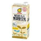 ショッピング豆乳 ◆マルサン 毎日おいしい無調整豆乳 1.0L【6個セット】