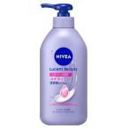 ショッピング保湿 【ポイント15倍】花王 ニベア ルーセントビューティ ディープモイスチャー 浸透保湿美容液ボディミルク 350g