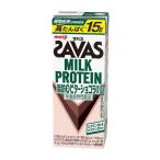 【ポイント10倍】◆明治 ザバス MILK PROTEIN 脂肪0 ビターショコラ風味 200ml    【48個セット】