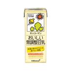 ◆キッコーマン おいしい 無調整豆乳 200ml【18本セット】