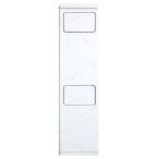 ダストボックス エンプロー DB-960R 大理石柄ホワイト メーカー直送 ▼返品・キャンセル不可【他商品との同時購入不可】