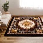 ショッピングホットカーペットカバー アドリア ホットカーペットカバー 220x320cm ブラウン メーカー直送 ▼返品・キャンセル不可【他商品との同時購入不可】