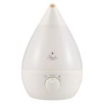 ショッピングアロマ加湿器 超音波式アロマ加湿器 SHIZUKU ASZ-330-WH タッチパネル式 無段階加湿量調節 自動OFF機能 ソイミルク 1台