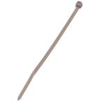 オーム電機 ガーデンカラータイ 耐候性 100mm 茶 09-1273 50本入