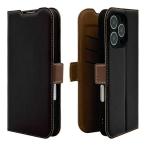  телефон lease iPhone16Pro блокнот type покрытие тонкий камера защита черный × Brown 