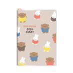 2026 отчетный год dia Lee 10 месяц начало Miffy bruna world A6 man s Lee & we k Lee серый 26-03BD-1G квадратное герой товары ske Jules .
