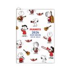 2026 отчетный год dia Lee 10 месяц начало PEANUTS Snoopy A6 man s Lee белый 26-18PD-1W квадратное герой товары ske Jules . блокнот удобный . мир 8 год понедельник начало 
