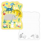  Moomin da ikatto память желтый MOAD 843472 Япония отверстие Mark герой товары взрослый ребенок симпатичный канцелярские принадлежности блокнот для заметок .. сообщение удобный 