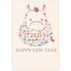  новогоднее поздравление открытка (1 рисунок 3 листов ввод ) tech s коричневый -. мелкие вещи узор 847388 Япония отверстие Mark я производства открытка новогодняя открытка печать завершено . главный . год лошадь год 