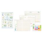 8 месяц сверху . поступление предположительно простой аккуратный домашняя бухгалтерская книга трава каталог голубой A5 847975 Япония отверстие Mark взрослый канцелярские принадлежности управление регистрация . запись простой дата нет свободный 