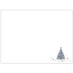  Рождество 3D открытка для конверт tree жемчужно-белый /.2 цвет (1 комплект 2 листов ввод ) EX0002i-z Pro daktsuEASE поздравительная открытка сезон письмо приветствие 