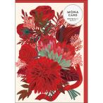 MONA букет карта красный MA-30 поздравление жизнь 