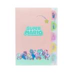 20%OFF super Mario da ikatto прозрачный файл 5P тест person S2173220 Sunstar канцелярские принадлежности герой товары взрослый ребенок игра nintendo 5 карман A4 классификация регулировка 