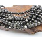 Yahoo! Yahoo!ショッピング(ヤフー ショッピング)連売り商品 シルバーオブシディアン 品質ＡＡＡ Φ6-6.5mm