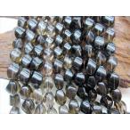 Yahoo! Yahoo!ショッピング(ヤフー ショッピング)送料無料 連売り商品 スモーキークォーツ ツイストカット 11-12×Φ8mm 10本SET【一点物】