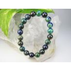 Yahoo! Yahoo!ショッピング(ヤフー ショッピング)ブレスレット アズロマラカイト 天然石    Φ10±0.2mm 一点物