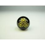 Yahoo! Yahoo!ショッピング(ヤフー ショッピング)半連売り 家紋 オニキス 直江兼続 Φ12±0.2mm ゴールド
