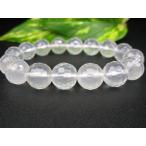 Yahoo! Yahoo!ショッピング(ヤフー ショッピング)ブレスレット ミルキークォーツ 128面カット 品質ＡＡＡ Φ13±0.2mm 一点物