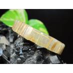 Yahoo! Yahoo!ショッピング(ヤフー ショッピング)ブレスレット ゴールドルチルクォーツ スクエアカット 11×4×6mm 一点物